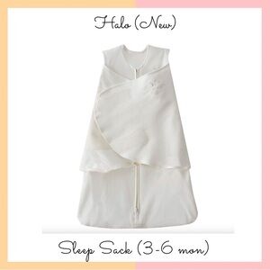 Halo Cream Sleep Sack Swaddle (3-6 months)